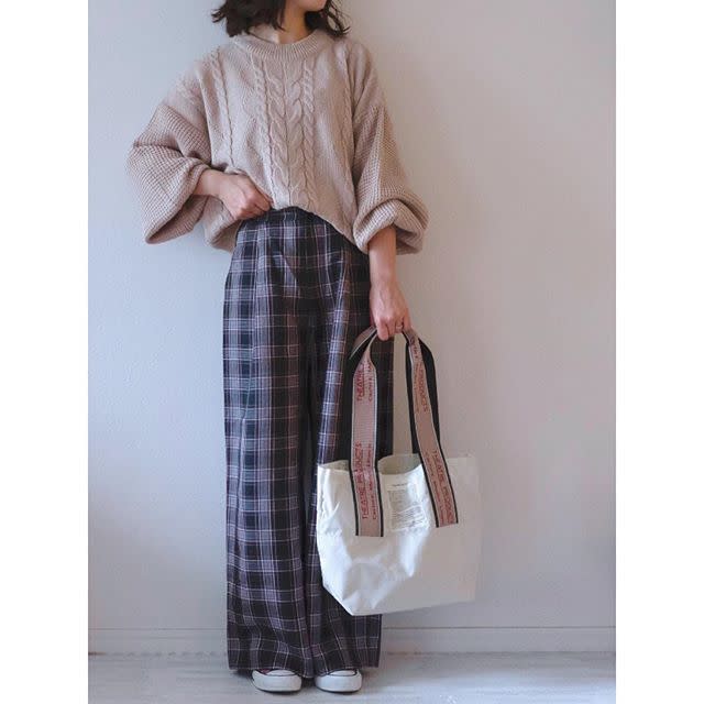 シアタープロダクツ タータンチェックスカート-