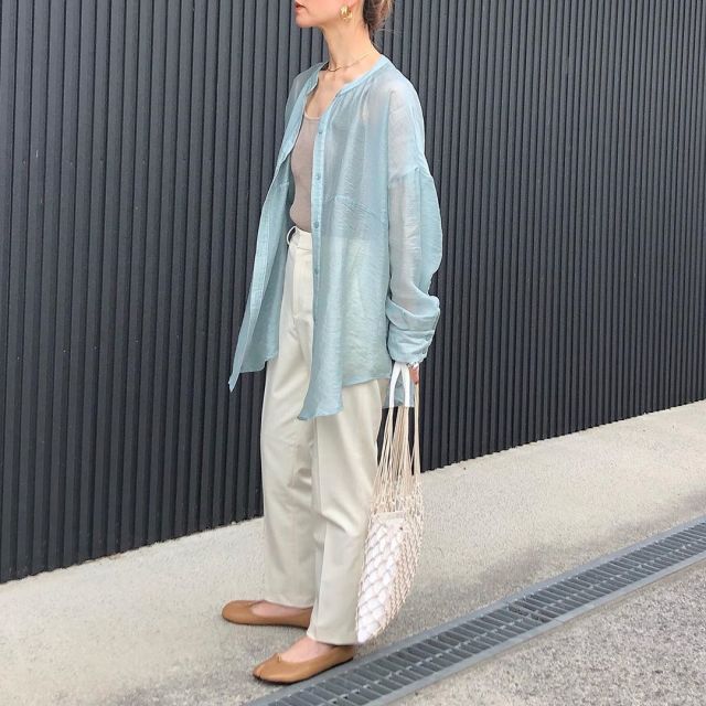 【2】「ペールトーン」で楽しむ抜け感コーデ