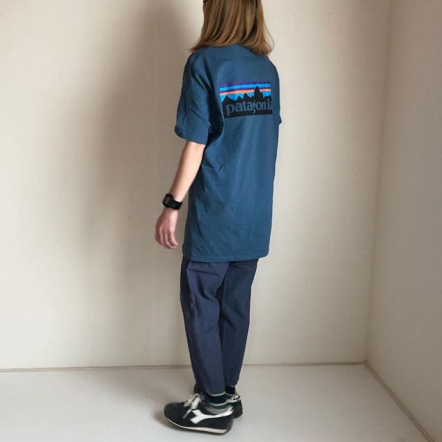 Patagonia ロンT ネイビー - Tシャツ