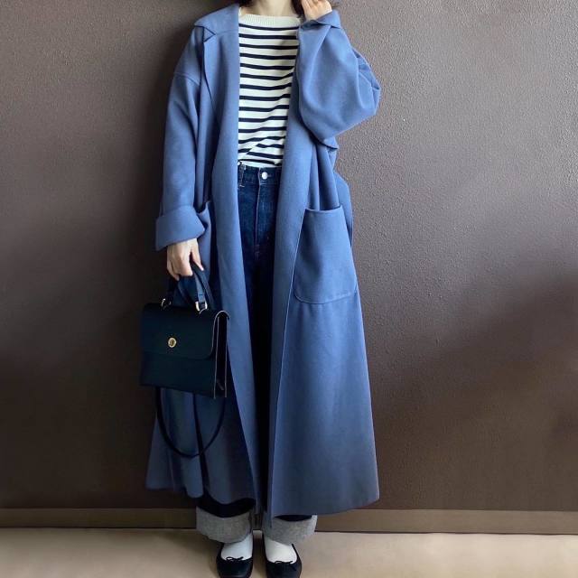 合う服6｜カッチリとしたジャケット・ロングコート