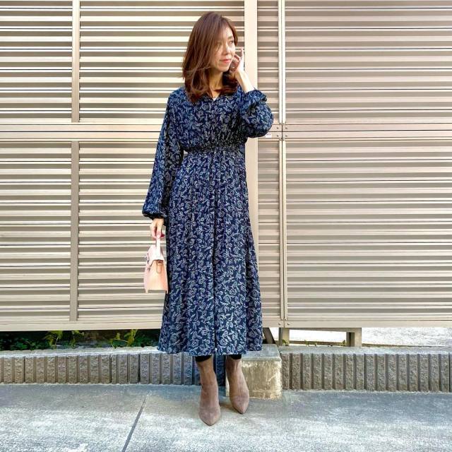 変更OK PATTERN ワンピース ネイビー♡ - 通販 - ssciindia.com