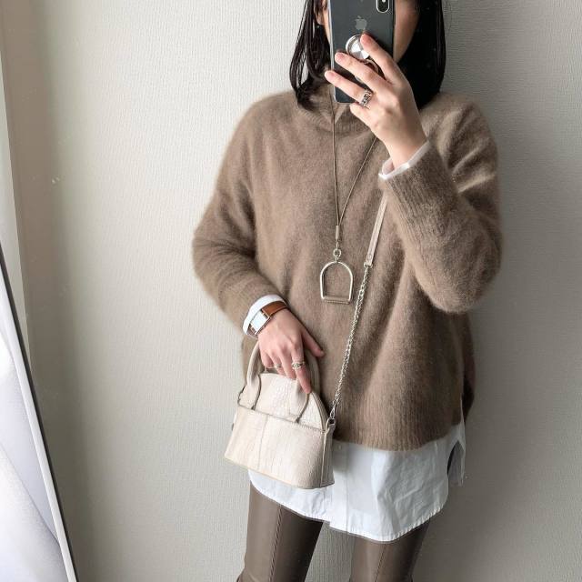 3｜大ぶりモチーフのロングネックレス