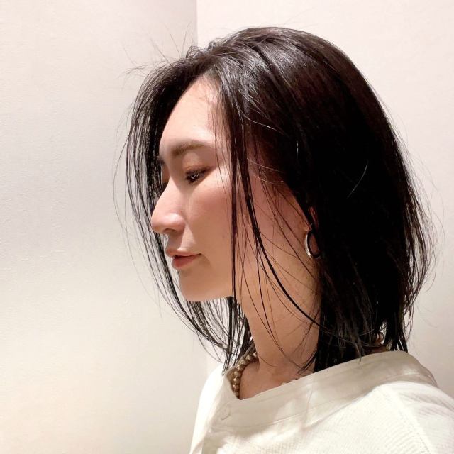 ボブ ミディアム ブルージュ ワンレングスの髪型 ヘアスタイル ヘアアレンジ Malumio Cbk カブキ