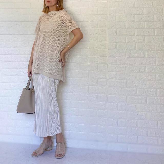 【3】シアートップス×アシンメトリーインナー