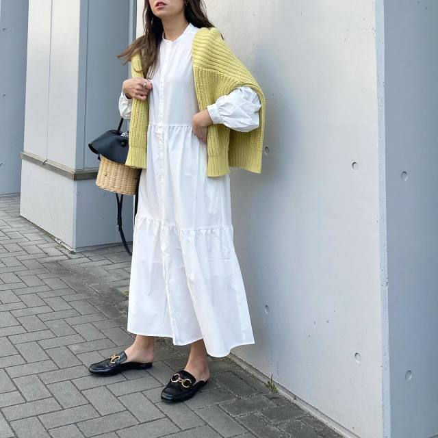 春の東京旅行｜羽織っても肩掛けしても♪ 万能カーディガンを準備しよう