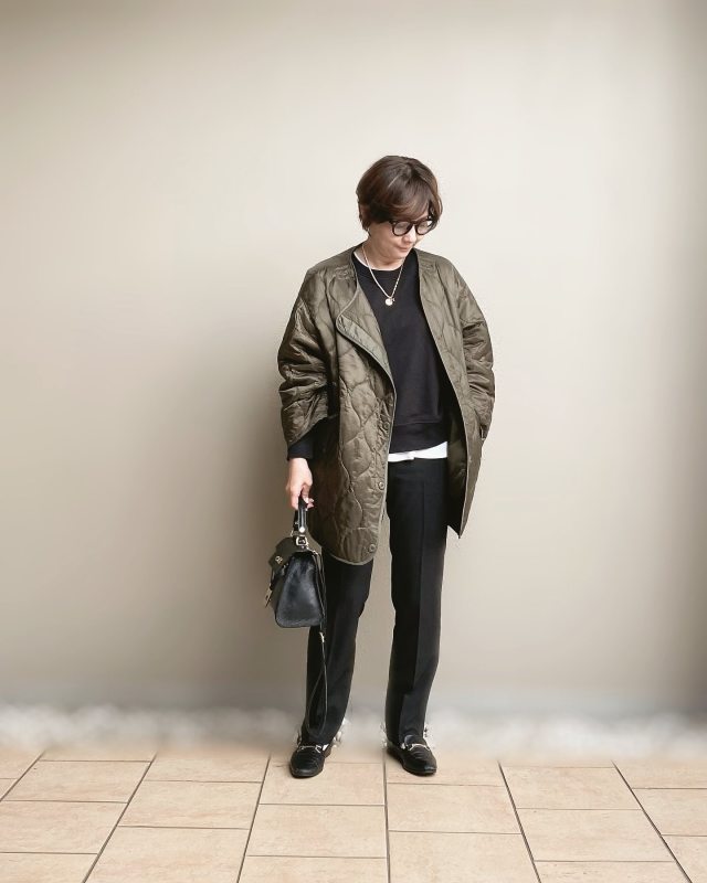 【楽できちんと見える服3】立体感・ハリのあるスウェット