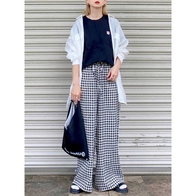 「半袖Tシャツ」に羽織る