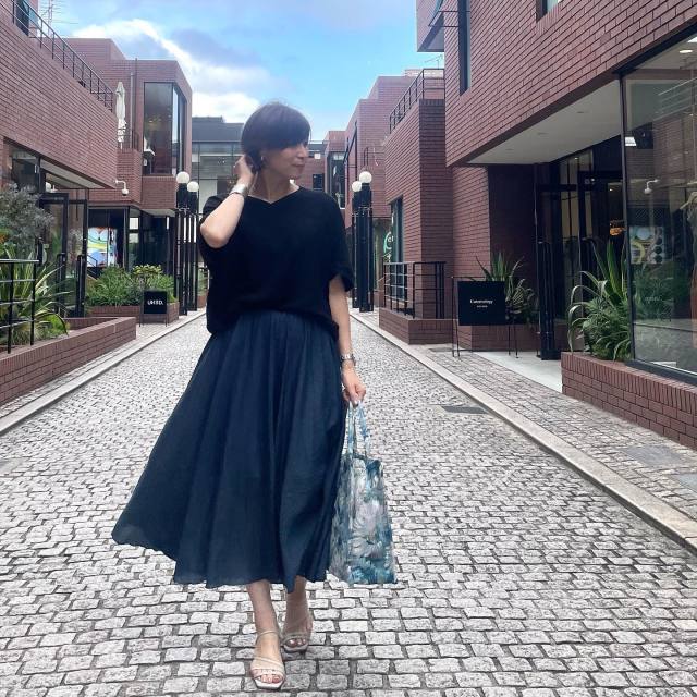 40代50代の晩夏コーデにぴったり！
