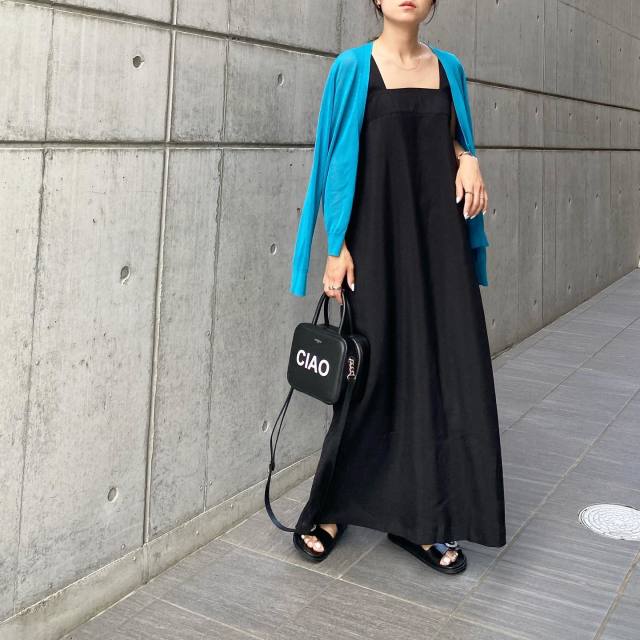 【1】夏のワンピース×カーディガン