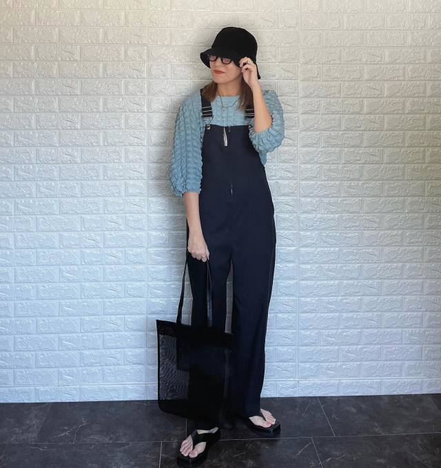 「トレンドの服」と合わせてポップコーントップスを今っぽく着る