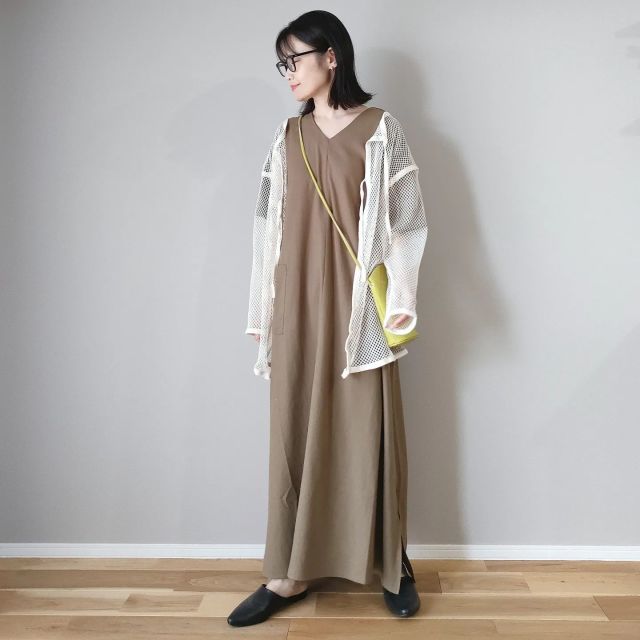 【3】メッシュカーディガン