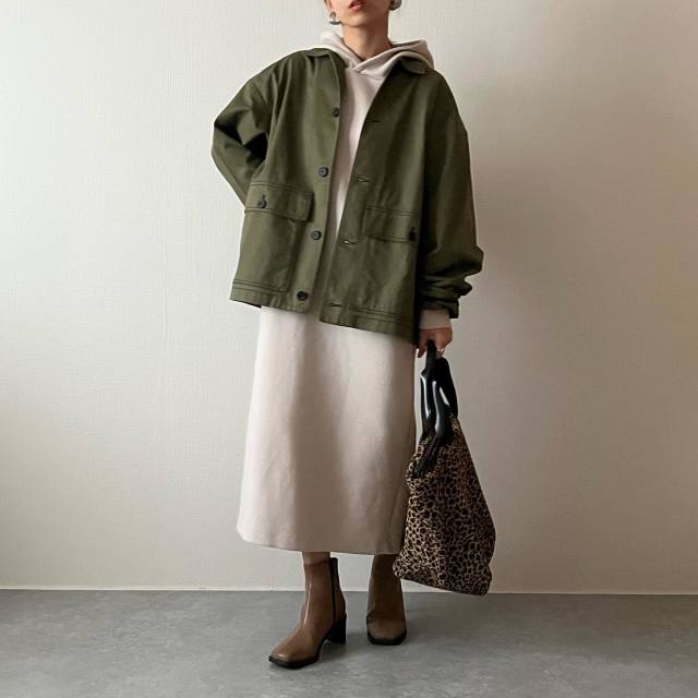 MARNI レオパード　ロングスカート