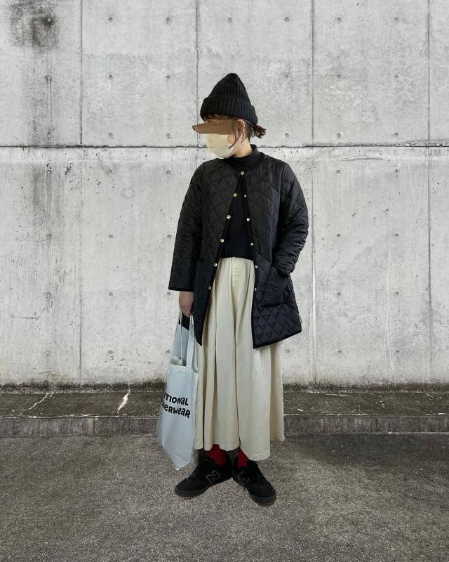 デートのニット帽コーデ