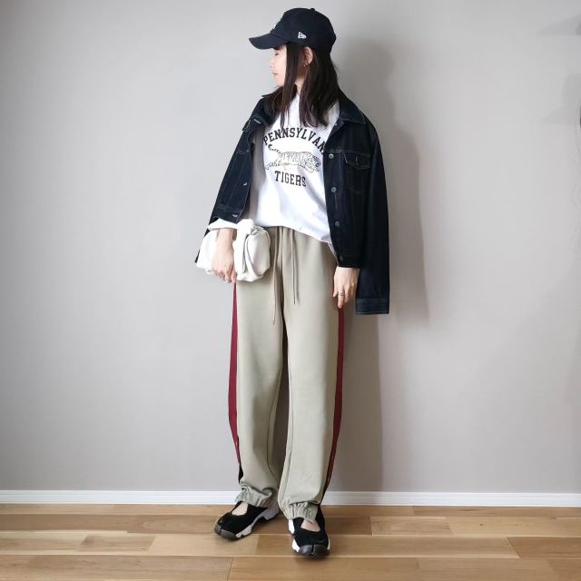 キャンプに合うパンツ4｜トラックパンツ