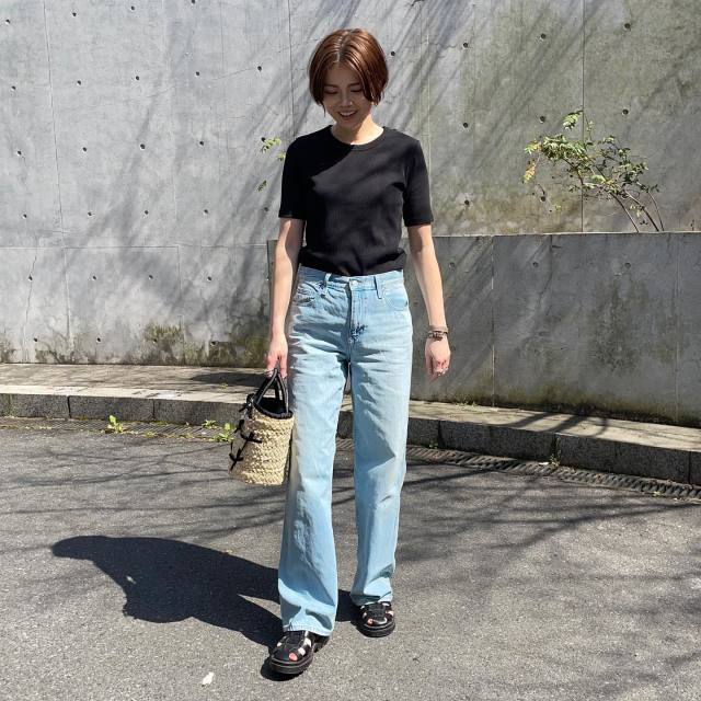 【GU（ジーユー）Tシャツのコーデ】何枚あっても助かる！