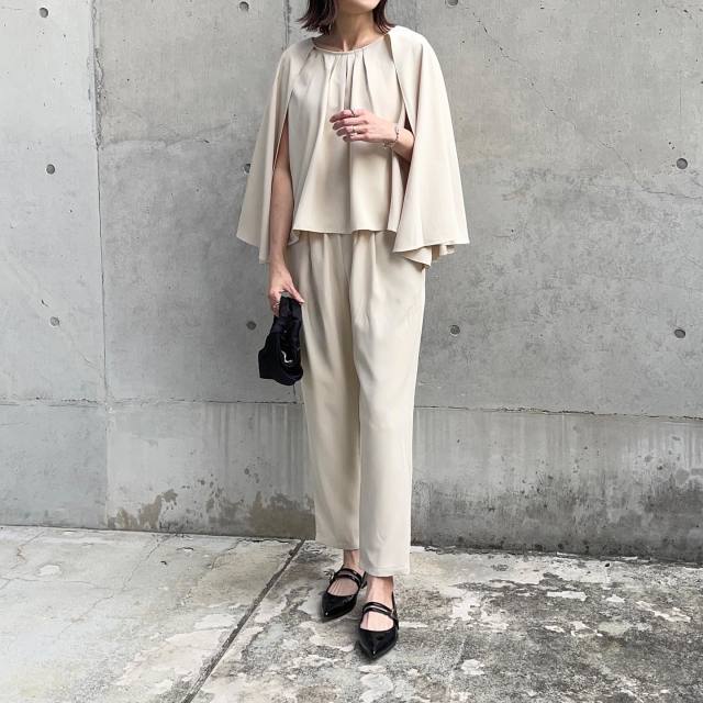 スーツみたいな服（下）｜テーパードパンツ