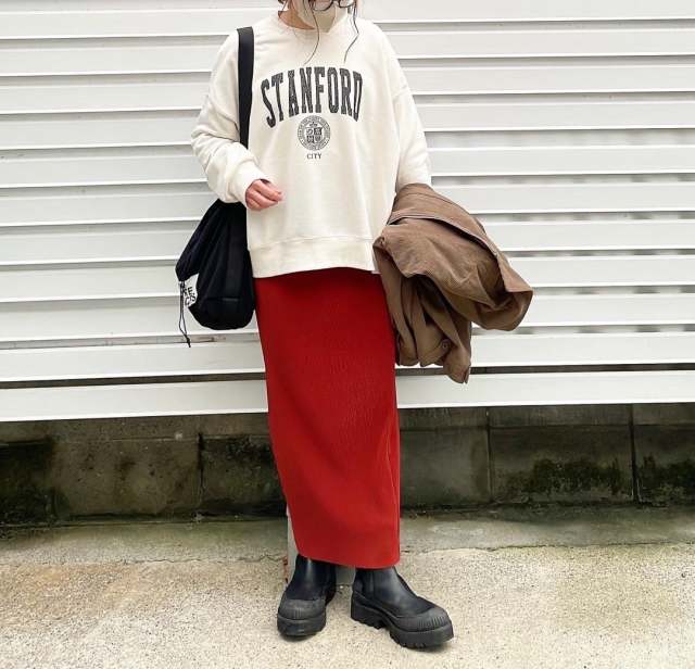 低身長さんの「かっこいい」を叶えてくれるタイトスカートコーデ