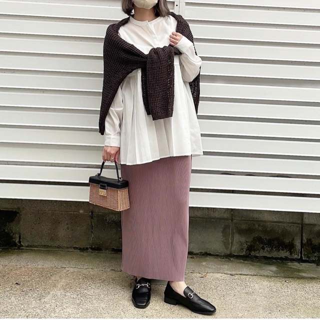 【2】カラースカート