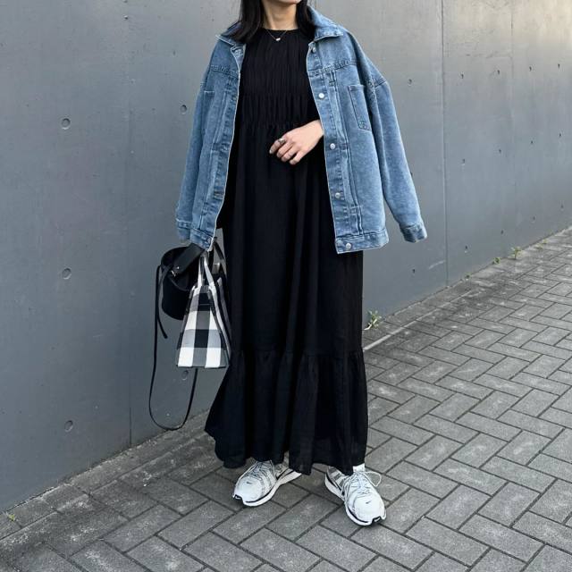 【おすすめのデニムジャケット1】いま主流の「オーバーサイズ」
