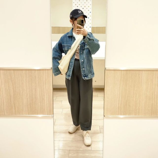 【おすすめのデニムジャケット1】いま主流の「オーバーサイズ」