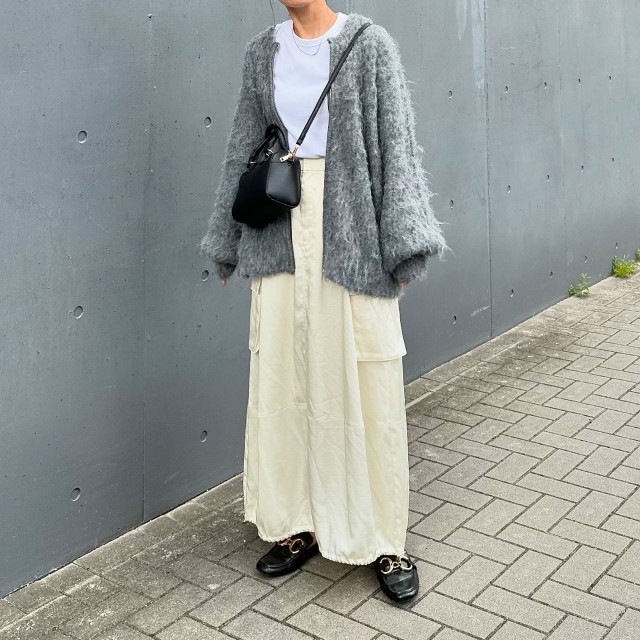 ふわふわカーディガンタイプも大人気！