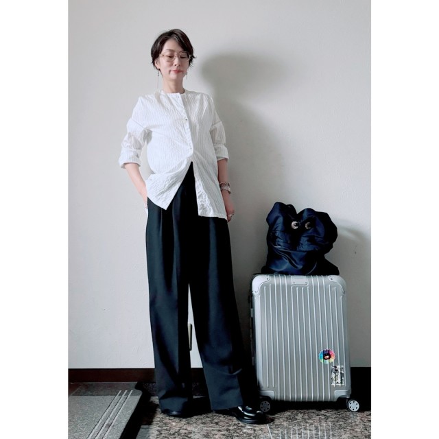 インしないワイドパンツ、着こなしのポイントは？