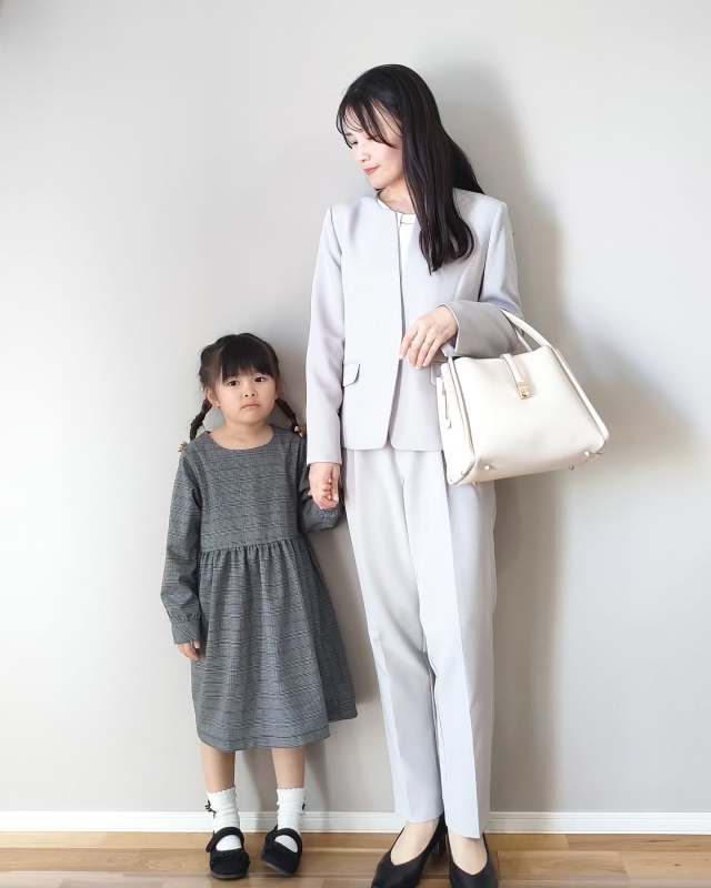 スーツみたいな服（下）｜テーパードパンツ