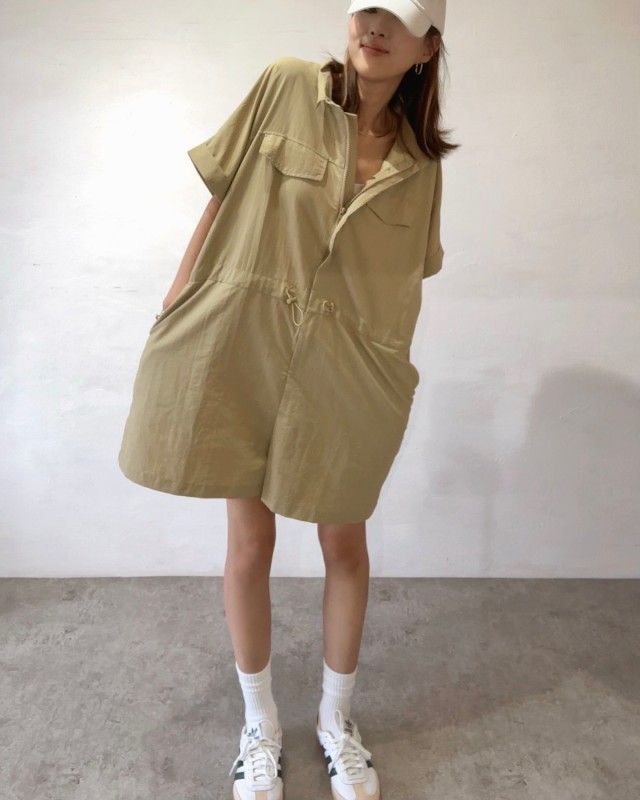 【ママの気温35度超えの服装】今っぽくて涼しい「ショート丈パンツのコーデ」