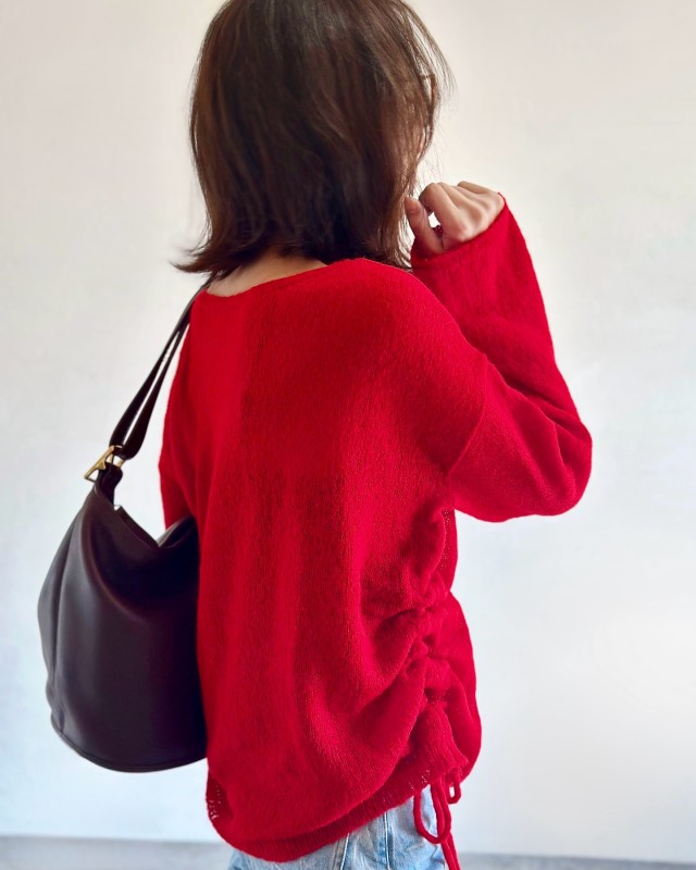 【子連れママのアウトドアコーデ4】カラートップスを投入して華やかに