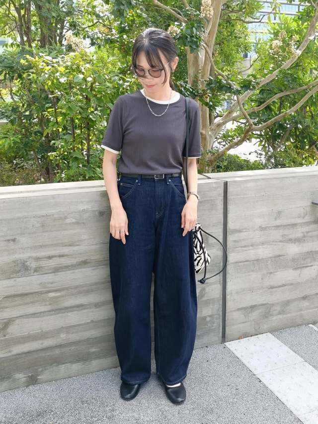 1｜Tシャツの重ね着コーデ