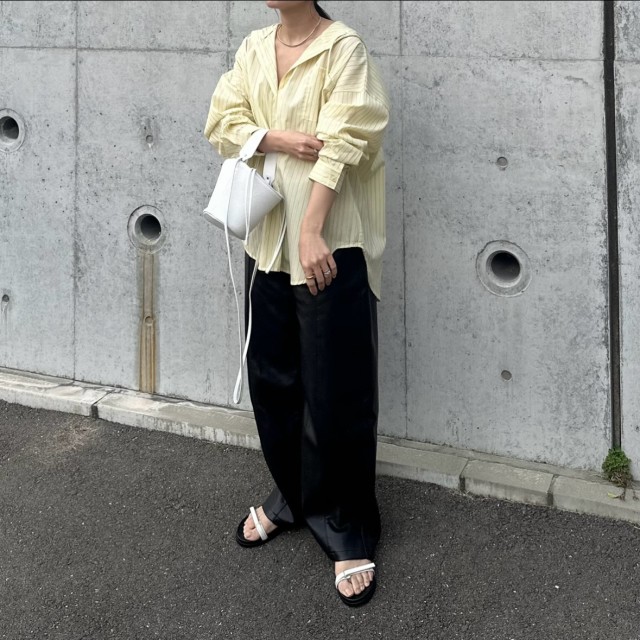 4｜春色のオーバーサイズシャツ