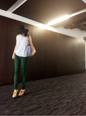 パンツ グリーン スキニーのコーディネート一覧 Cbk カブキ