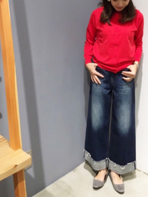 デニム ロールアップ ワイドパンツのコーディネート一覧 Cbk カブキ