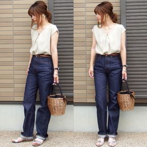 リジッドデニムのコーディネート一覧 Cbk カブキ