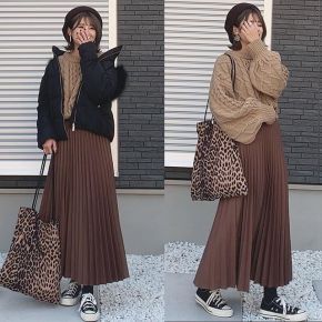 切る 薬理学 彼自身 ブラウン プリーツ スカート コーデ Kongoson Jp