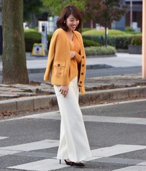 マスタード ニットのコーディネート一覧 Cbk カブキ