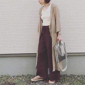 無法者 農奴 司令官 こげ 茶 ロング カーディガン コーデ Life8s Jp