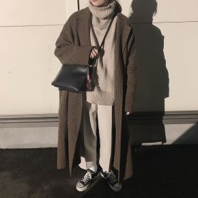 ブラウン ロングチェスターコートのコーディネート一覧 Cbk カブキ