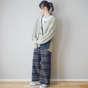 ネイビー ワイドパンツのコーディネート一覧 Cbk カブキ