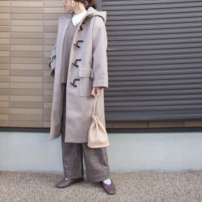 ピンク ロングダッフルコートのコーディネート一覧 Cbk カブキ