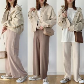 ベージュ ショート ブルゾンのコーディネート一覧 Cbk カブキ