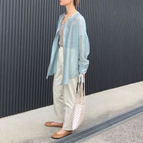 【2】「ペールトーン」で楽しむ抜け感コーデ