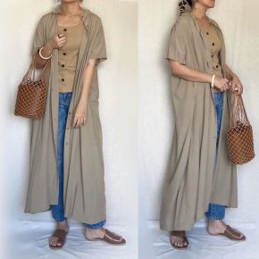 ベージュ タンクトップ フロントボタンのコーディネート一覧 Cbk カブキ