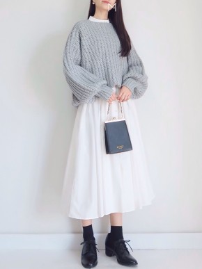 モヘアニットのコーディネート一覧 Cbk カブキ