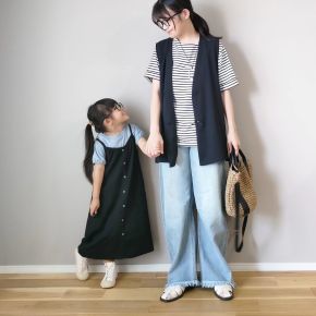 天気の変化が多い6月はジレが便利
