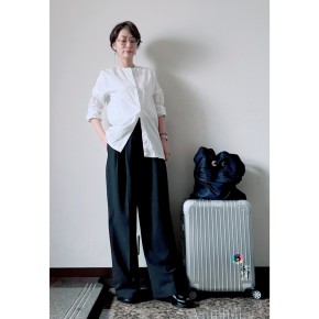 インしないワイドパンツ、着こなしのポイントは?