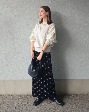 CECIL Mc BEE 花柄スカート 花柄レイヤードスカート｜スカート｜CECIL McBEE(セシルマクビー