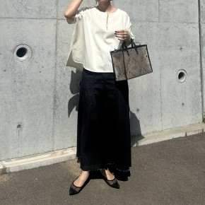 気軽に着たいカットソーは上品なデザイン&素材を重視!