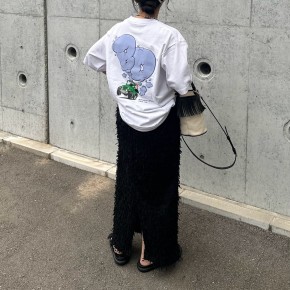 7月のライブコーデ2|座席指定ならでは「バックプリントTシャツ×スカート」