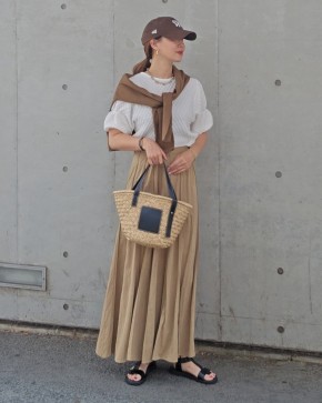 4|茶系カラーで作る大人カジュアルコーデ